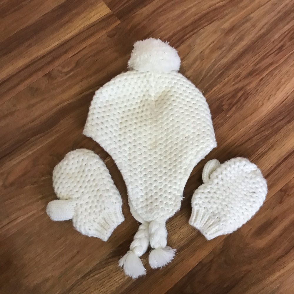 Old Navy kids hat/mittens